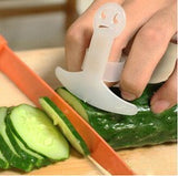 1pcs Hand Guard Finger Protector Safe Slice Tool Plastic Hand Protector Guard Kitchen Cooking Tools Free Shipping