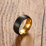 Black Tungsten Rings for Men