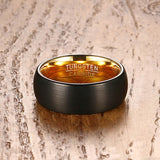 Black Tungsten Rings for Men