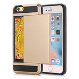 Card pocket ShockProof iPhone Cover